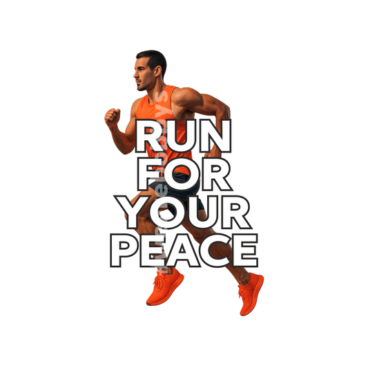 Run For Your Peace – Running - Active-Dry Performance T-Shirt