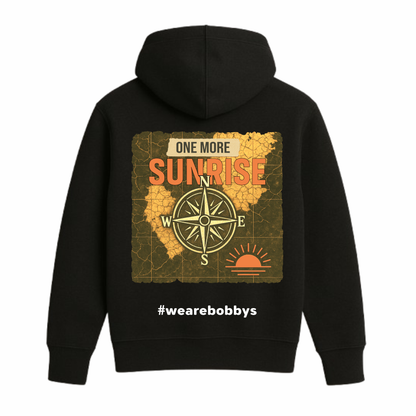 One More Sunrise - Hoodie - Black