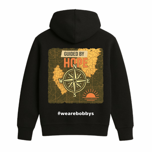 Guided by Hope - Hoodie - Black