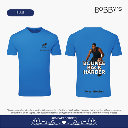 Bounce Back Harder - Basketball - Active-Dry Performance T-Shirt