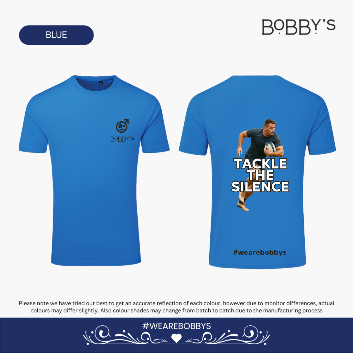 Tackle the Silence – Rugby - Active-Dry Performance T-Shirt