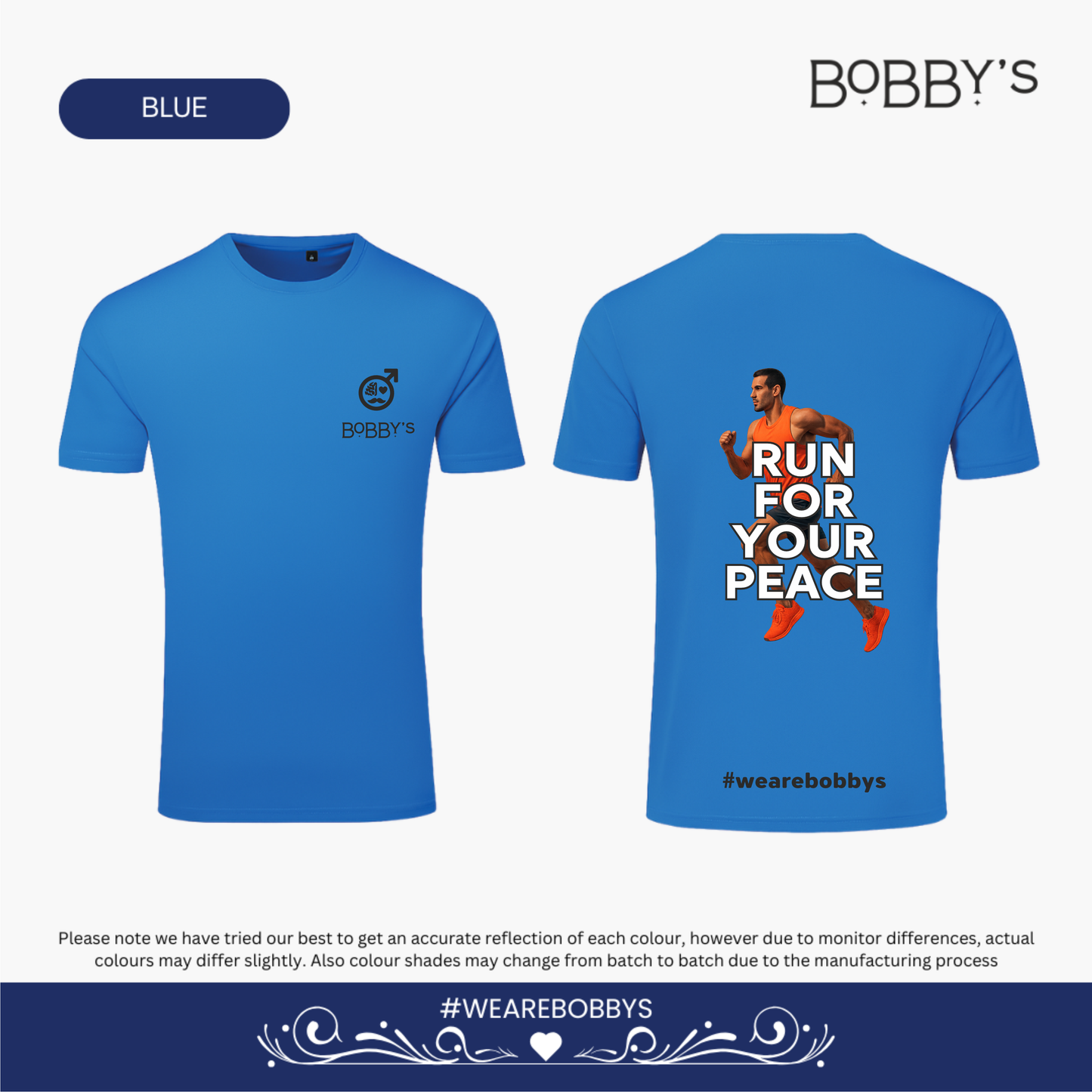 Run For Your Peace – Running - Active-Dry Performance T-Shirt
