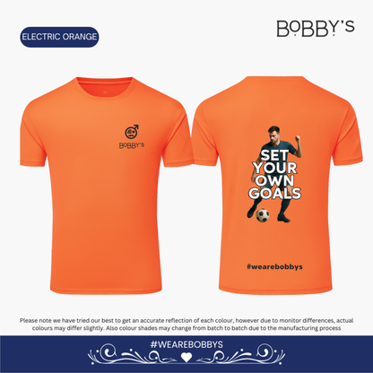 Set Your Own Goals – Football - Active-Dry Performance T-Shirt