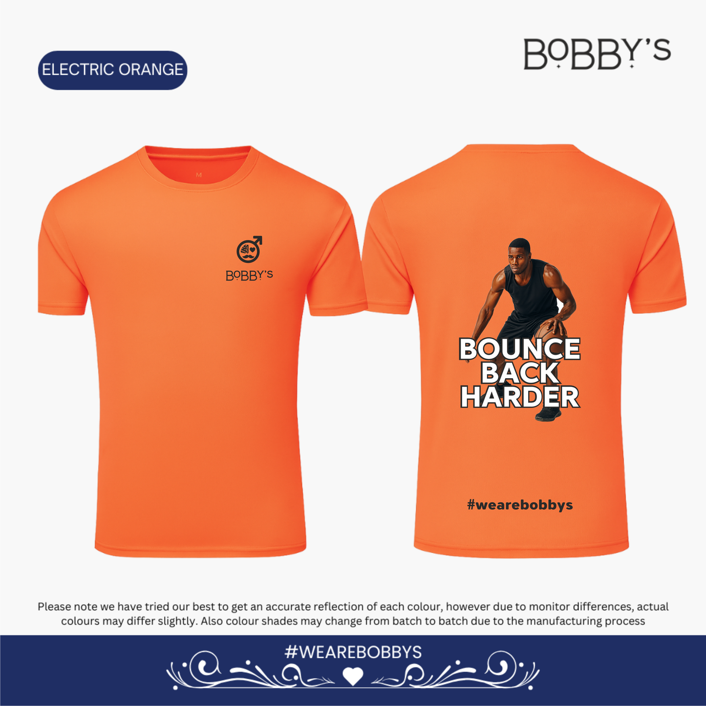 Bounce Back Harder - Basketball - Active-Dry Performance T-Shirt
