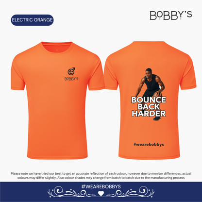 Bounce Back Harder - Basketball - Active-Dry Performance T-Shirt