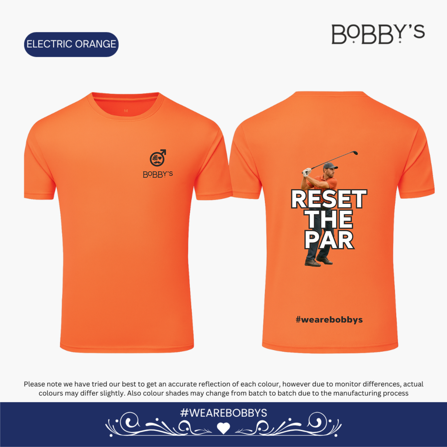 Reset The Par - Golf - Active-Dry Performance T-Shirt