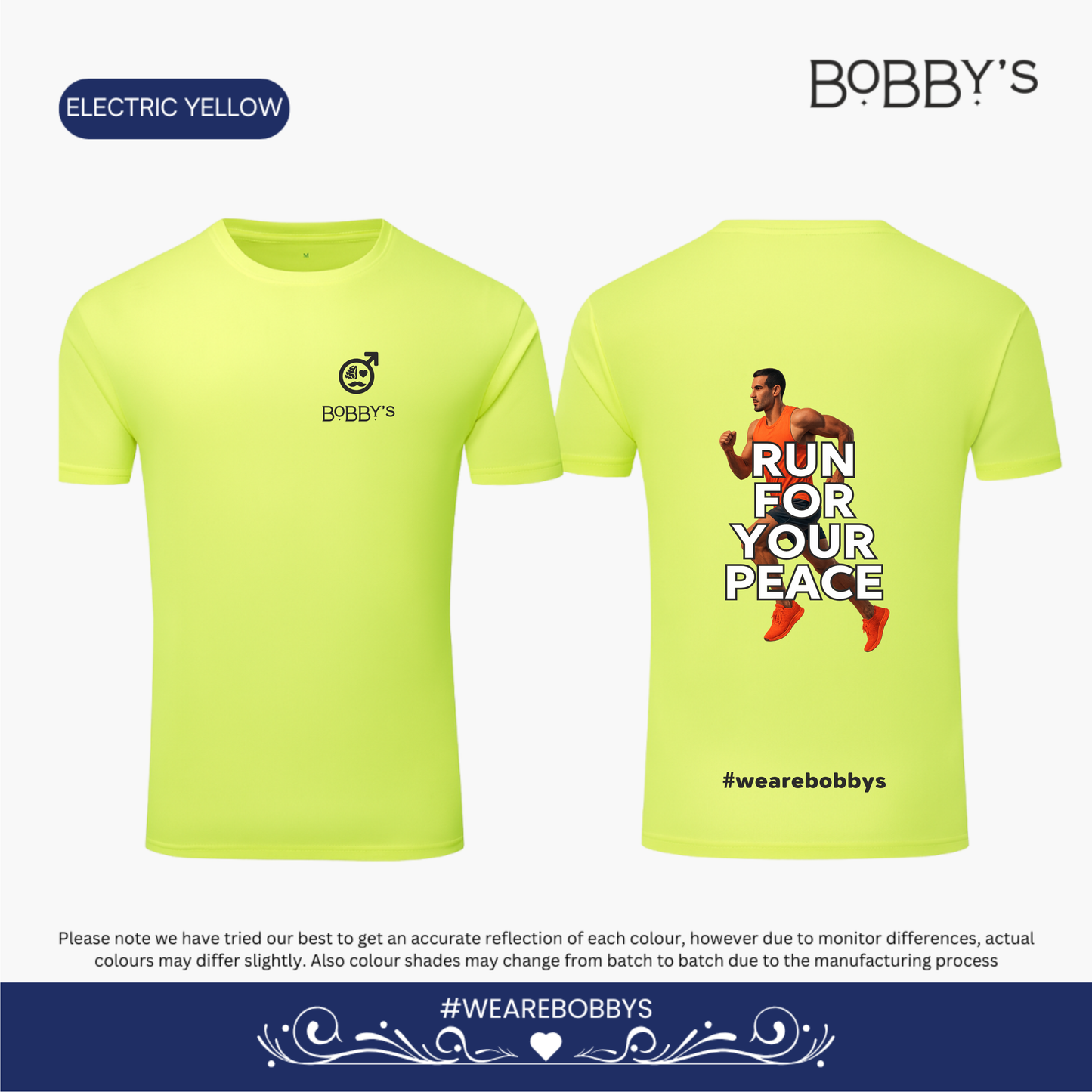 Run For Your Peace – Running - Active-Dry Performance T-Shirt