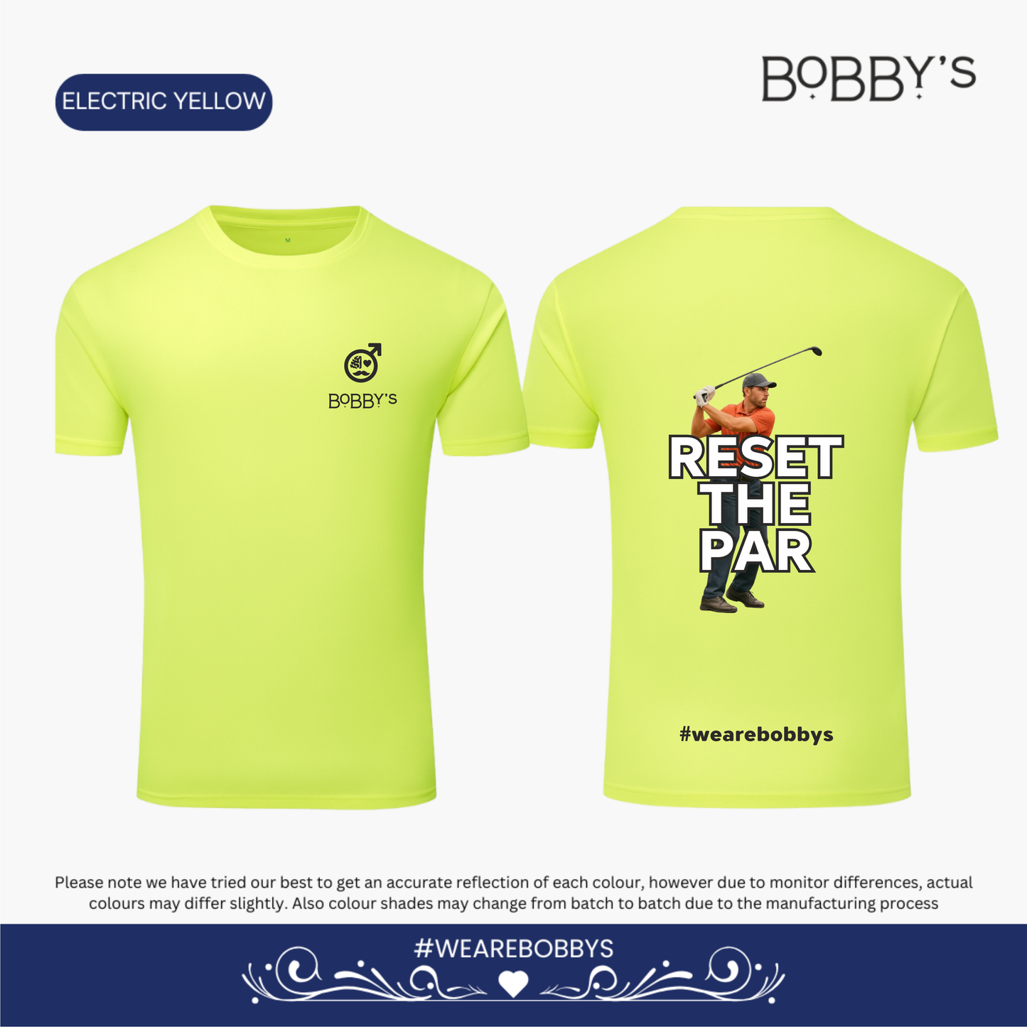 Reset The Par - Golf - Active-Dry Performance T-Shirt