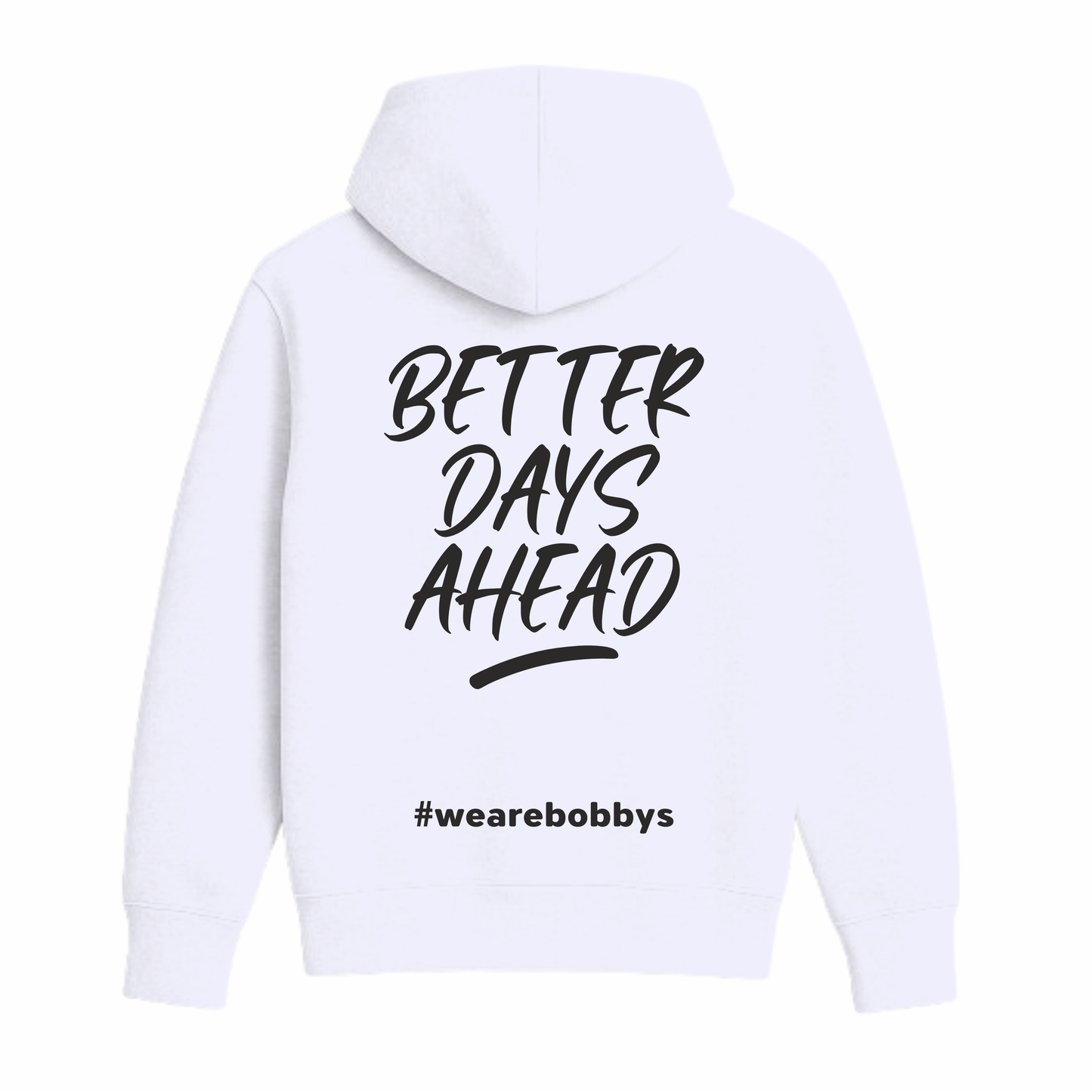 Better Days Ahead - Hoodie - White