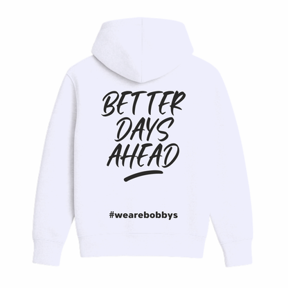 Better Days Ahead - Hoodie - White