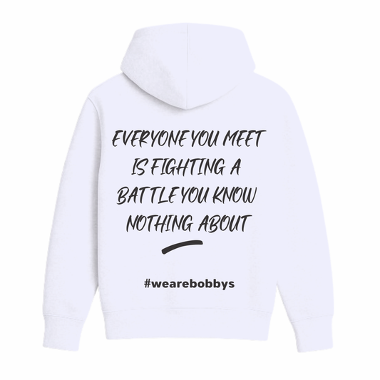 Everyone You Meet - Hoodie - White