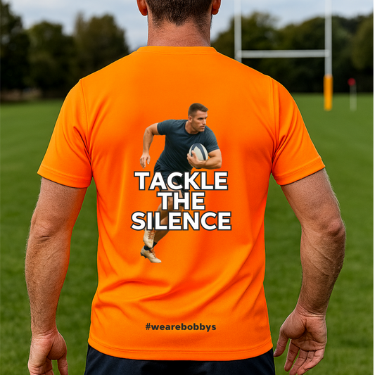 Tackle the Silence – Rugby - Active-Dry Performance T-Shirt