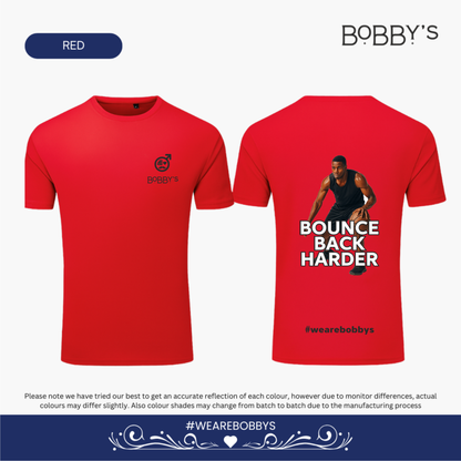 Bounce Back Harder - Basketball - Active-Dry Performance T-Shirt