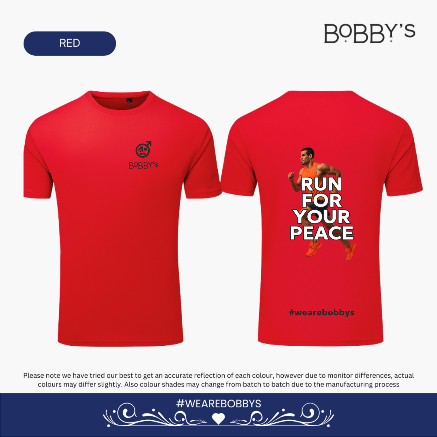 Run For Your Peace – Running - Active-Dry Performance T-Shirt