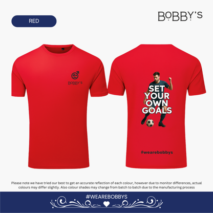 Set Your Own Goals – Football - Active-Dry Performance T-Shirt