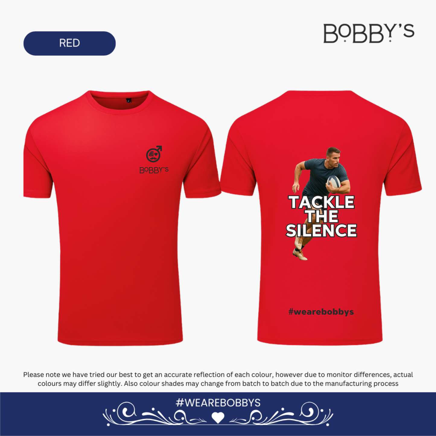 Tackle the Silence – Rugby - Active-Dry Performance T-Shirt