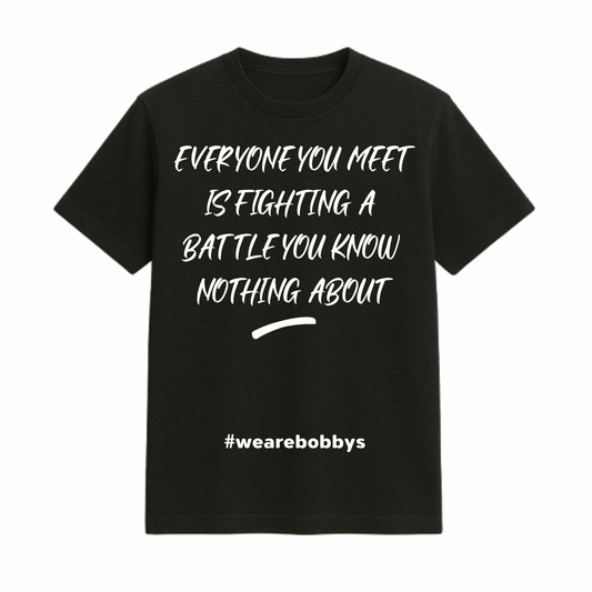 Everyone You Meet - T-Shirt - Black
