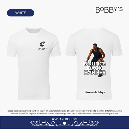 Bounce Back Harder - Basketball - Active-Dry Performance T-Shirt
