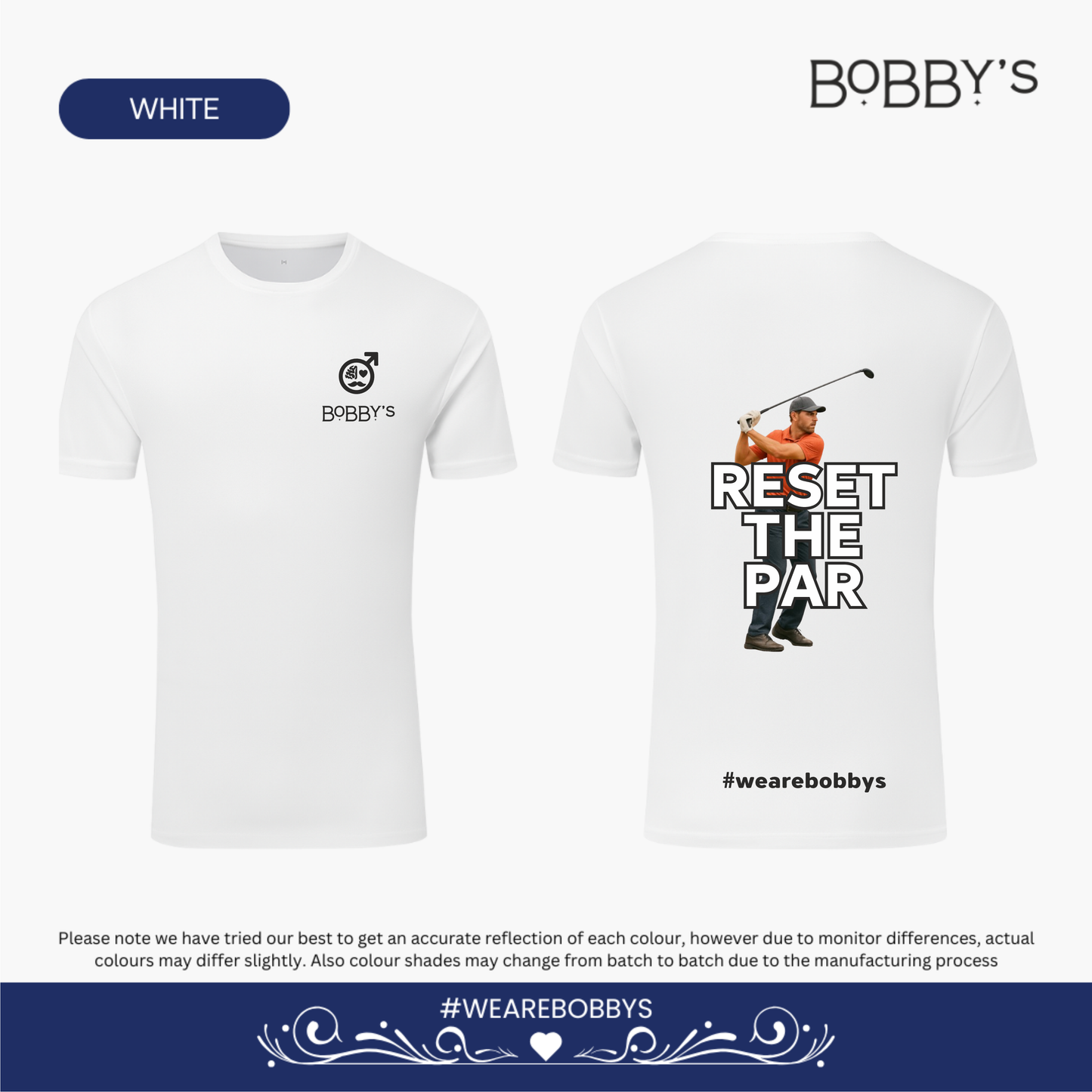 Reset The Par - Golf - Active-Dry Performance T-Shirt